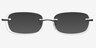 Vernon XL Gunmetal AcetateEyeglass Frames from EyeBuyDirect, with Tinted Lenses
