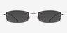 Connie Gunmetal MétalMontures de lunettes de vue d'EyeBuyDirect, Avec des Verres Teintés