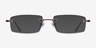 Bentlee Coffee MetalEyeglass Frames from EyeBuyDirect, with Tinted Lenses
