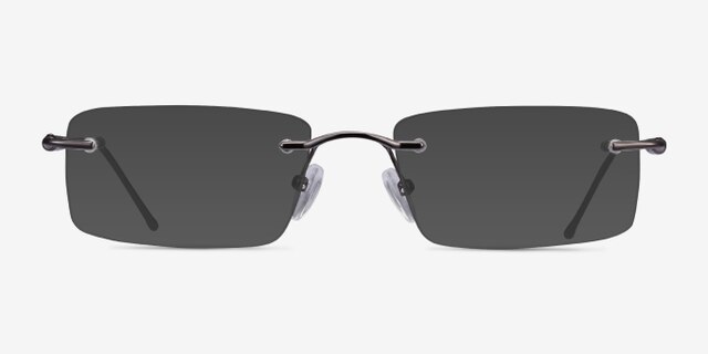 Pickering Gunmetal MétalMontures de lunettes de vue d'EyeBuyDirect, Avec des Verres Teintés