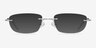 Melbourne Silver MetalEyeglass Frames from EyeBuyDirect, with Tinted Lenses