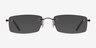 Edison Brun MétalMontures de lunettes de vue d'EyeBuyDirect, Avec des Verres Teintés