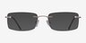Woodrow Golden MétalMontures de lunettes de vue d'EyeBuyDirect, Avec des Verres Teintés