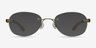 Fragment Silver Yellow MetalEyeglass Frames from EyeBuyDirect, with Tinted Lenses
