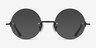 Palo Alto Black MetalEyeglass Frames from EyeBuyDirect, with Tinted Lenses