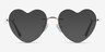 Amore Doré MétalMontures de lunettes de vue d'EyeBuyDirect, Avec des Verres Teintés