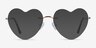 Amore Rose Gold MetalEyeglass Frames from EyeBuyDirect, with Tinted Lenses
