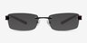 Flow Black Burgundy AcetateEyeglass Frames from EyeBuyDirect, with Tinted Lenses