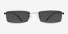Siku Gunmetal MetalEyeglass Frames from EyeBuyDirect, with Tinted Lenses