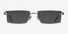 Primo Coffee MetalEyeglass Frames from EyeBuyDirect, with Tinted Lenses