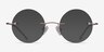 Altus Or rose MétalMontures de lunettes de vue d'EyeBuyDirect, Avec des Verres Teintés