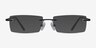 Regis Bleu MétalMontures de lunettes de vue d'EyeBuyDirect, Avec des Verres Teintés