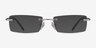 Regis Silver MetalEyeglass Frames from EyeBuyDirect, with Tinted Lenses