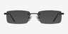 Earl Black MetalEyeglass Frames from EyeBuyDirect, with Tinted Lenses