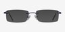Earl Navy MetalEyeglass Frames from EyeBuyDirect, with Tinted Lenses