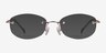 Lithe Or rose MétalMontures de lunettes de vue d'EyeBuyDirect, Avec des Verres Teintés