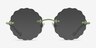 Fiesta Green MetalEyeglass Frames from EyeBuyDirect, with Tinted Lenses
