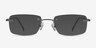 Lupin Silver TitaniumEyeglass Frames from EyeBuyDirect, with Tinted Lenses