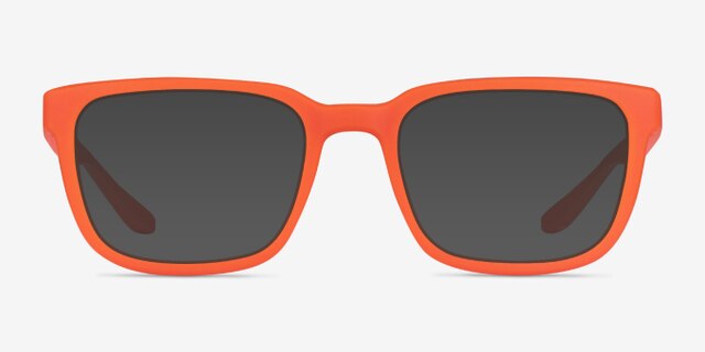Fast Matte Orange PlastiqueMontures de lunettes de vue d'EyeBuyDirect, Avec des Verres Teintés