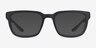 Fast Matte Black PlasticEyeglass Frames from EyeBuyDirect, with Tinted Lenses