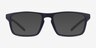 First Navy PlasticEyeglass Frames from EyeBuyDirect, with Tinted Lenses