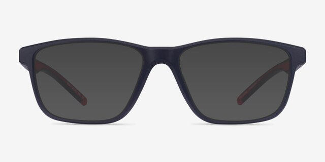 Base Blue Red PlastiqueMontures de lunettes de vue d'EyeBuyDirect, Avec des Verres Teintés