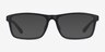 Team Matte Black PlasticEyeglass Frames from EyeBuyDirect, with Tinted Lenses