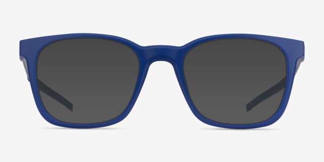 Club Bleu MétalMontures de lunettes de vue d'EyeBuyDirect, Avec des Verres Teintés
