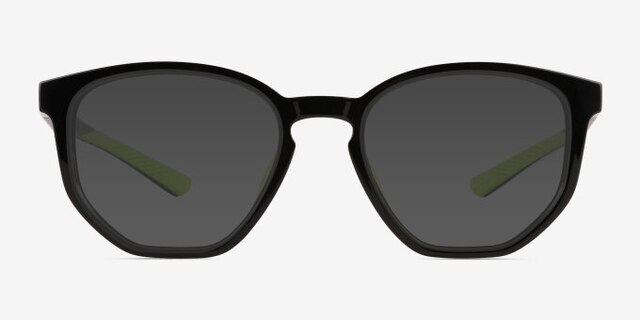 Atom Black Eco-friendlyEyeglass Frames from EyeBuyDirect, with Tinted Lenses