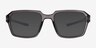 Phys Clear Gray Eco-friendlyEyeglass Frames from EyeBuyDirect, with Tinted Lenses