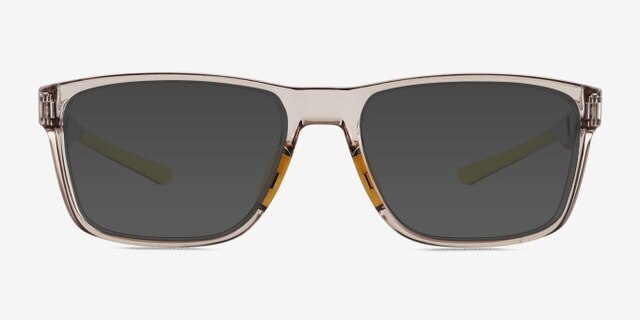 Dual Clear Gray Eco-friendlyEyeglass Frames from EyeBuyDirect, with Tinted Lenses