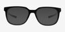 Oxygen Black Eco-friendlyEyeglass Frames from EyeBuyDirect, with Tinted Lenses