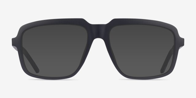 Spears Black PlasticEyeglass Frames from EyeBuyDirect, with Tinted Lenses