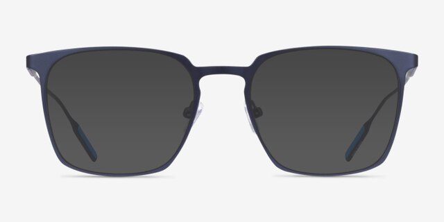 Williams Navy MetalEyeglass Frames from EyeBuyDirect, with Tinted Lenses