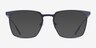 Williams Navy MetalEyeglass Frames from EyeBuyDirect, with Tinted Lenses