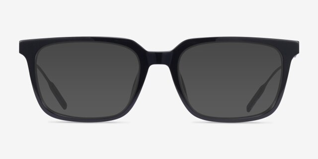 Woods Black AcetateEyeglass Frames from EyeBuyDirect, with Tinted Lenses