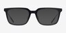 Woods Black AcetateEyeglass Frames from EyeBuyDirect, with Tinted Lenses
