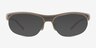 Striker Gray Alternative MaterialsEyeglass Frames from EyeBuyDirect, with Tinted Lenses
