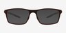 Slate Burgundy Matériaux biosourcésMontures de lunettes de vue d'EyeBuyDirect, Avec des Verres Teintés