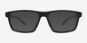 Elite Noir PlastiqueMontures de lunettes de vue d'EyeBuyDirect, Avec des Verres Teintés
