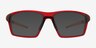 Mvp Rouge PlastiqueMontures de lunettes de vue d'EyeBuyDirect, Avec des Verres Teintés