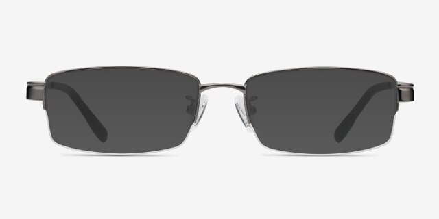 Emerge Gunmetal TitaniumMontures de lunettes de vue d'EyeBuyDirect, Avec des Verres Teintés