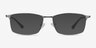 Constant Gunmetal TitaniumEyeglass Frames from EyeBuyDirect, with Tinted Lenses