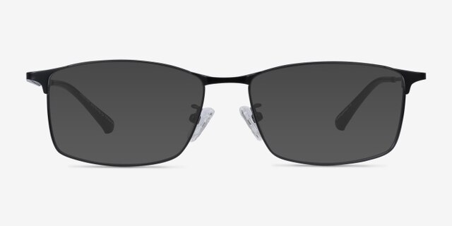 Constant Noir TitaniumMontures de lunettes de vue d'EyeBuyDirect, Avec des Verres Teintés