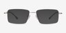 Lands Golden TitaniumEyeglass Frames from EyeBuyDirect, with Tinted Lenses