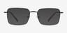 Apex Black TitaniumEyeglass Frames from EyeBuyDirect, with Tinted Lenses