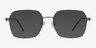 East Bronze TitaniumMontures de lunettes de vue d'EyeBuyDirect, Avec des Verres Teintés