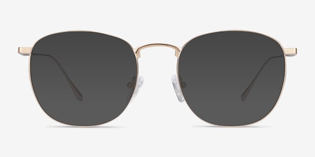 Arbor Doré TitaniumMontures de lunettes de vue d'EyeBuyDirect, Avec des Verres Teintés
