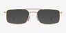Johnson Gold TitaniumEyeglass Frames from EyeBuyDirect, with Tinted Lenses