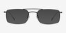Johnson Dark Gunmetal TitaniumEyeglass Frames from EyeBuyDirect, with Tinted Lenses